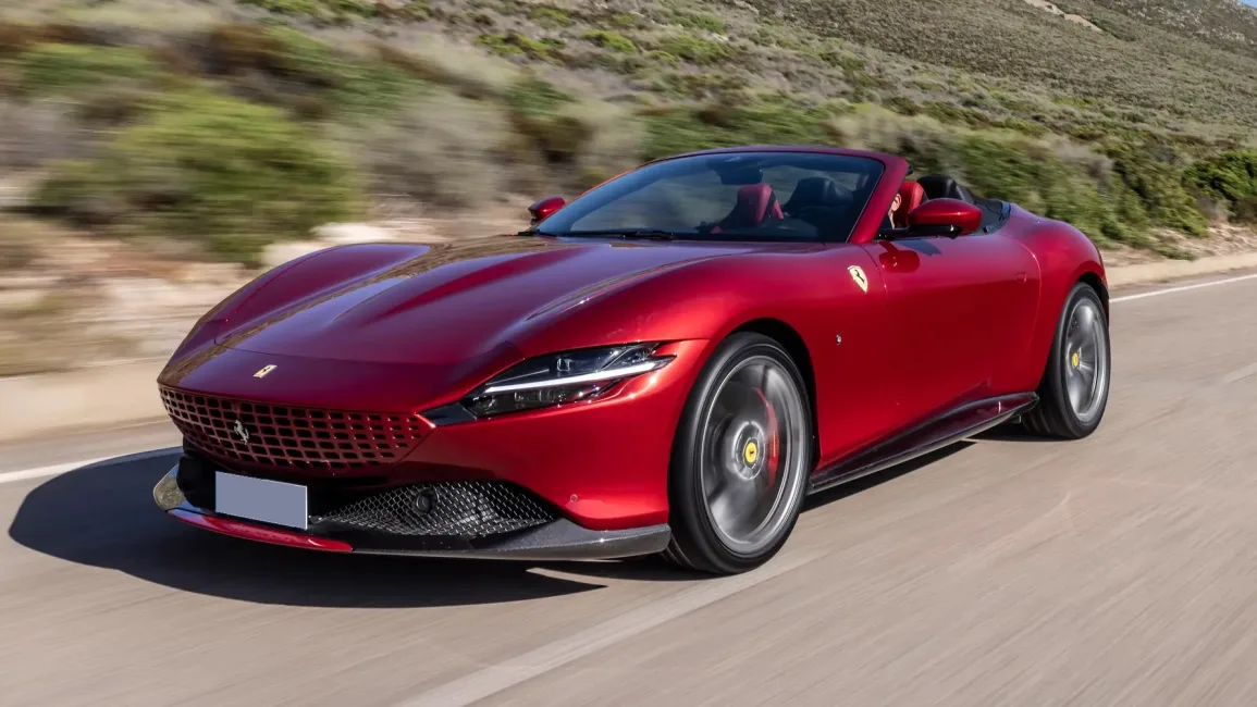 Ferrari premium merah
